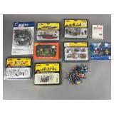Vtg Miniature Railway Figures, Sets & More