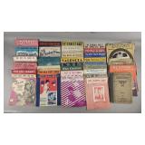 Vintage Music Books and Scores