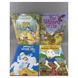 Vtg Giant Coloring Books - The Wizard Of Oz & More