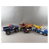 Vtg Nylit Pumpkin Wrecker, Tonka Mud Runner & More