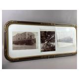 Antique Frame W/Pullman Co. Train Photography