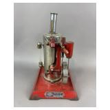 Vtg Empire Metal Verticle Steam Engine