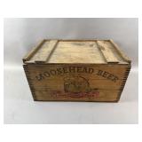 Vintage MooseHead Beer Wooden Crate