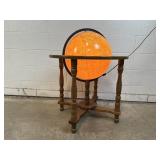Vintage Illuminated World Globe