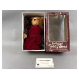 Vtg 85th Anniversary Ideal Teddy Bear By Caltoy