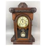 1878 Antique American Victorian Shelf Clock