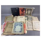 Vtg Sheet Music & Instructional Booklets