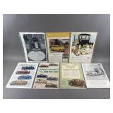 Vintage Automobile Advertising Posters & More