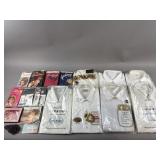 Vintage Button Down Shirts & Various Hair Nets