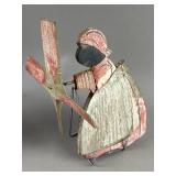 Antique Black Americana Folk Art Whirligig