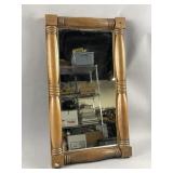 Vintage Wooden Wall Mirror
