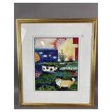 Lithograph Poster Print Toby Spots S.J. Oatman