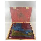 Vintage Colored Film Filter Sheets & Carrying Case