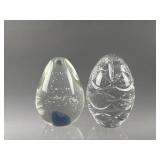 Vtg Decorative Egg Paperweight