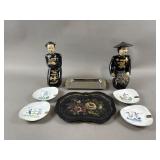 Vintage Lefton Porcelain Ashtrays & More