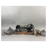 Cast Iron Cutaway Steam Engine & More
