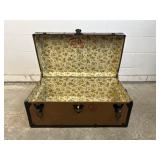 Vintage Wardrobe Steamer Trunk