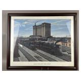Michigan Central Depot Print Detroit By W. Moss