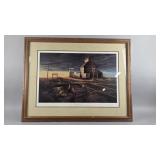 Signed Terry Redlin Prairie Skyline Print