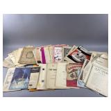 Vtg Sheet Music & Musical Theater Song Sheets