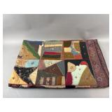 Antique Handmade Crazy Quilt