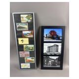 Framed Vtg Railroad & Train Photos