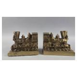 PM Craftsman Train Bookends