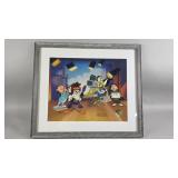 Signed Print Chuck Jones Loony Tunes Mark of Zoro