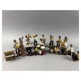 Vtg Jazz Band Figurines