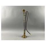 Vintage Handcrafted Brass Hookah Pipe
