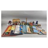 Vintage toys and Books