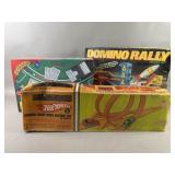 Vintage Games Hot Wheels, Domino Rally & Blackjack