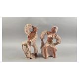 Universal Statuary Calypso Dancer & Drummer
