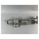 Vintage Silver Plated Trumpet