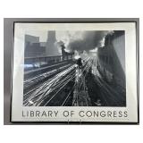 Train Yard Photography "Library Of Congress" Print