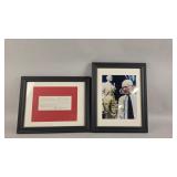 Ernie Harwell Letter and Signed Photo
