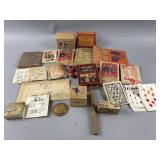 Vtg Magic Tricks, Pocket Puzzles & More