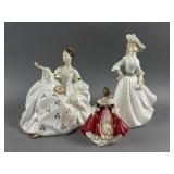 Vintage Royal Doulton Lady Figurines