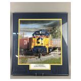 "Taking Orders" Train Print By Paul H. Adams,