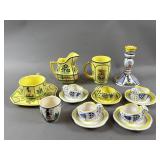 Vintage French Henriot Quimper Tea Set