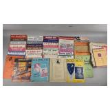 Vintage Music Books- Frank Sinatra, Mozart, & More