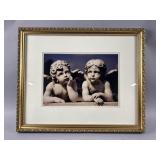 Conny L. Dempseyï¿½s Framed Photo of Cherubs