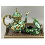 Vintage Canuk & Marcia Pottery & Butlers Tray