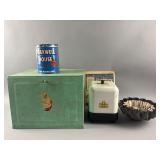 Vtg Bread Box, Baking Molds, & More