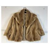 Vintage Fur Bolero By C.G. Dehner Fine Furs