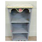Hand-painted Wooden Shelf
