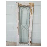Vintage Leaded Glass Window