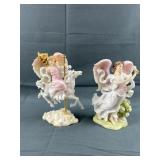 2 Seraphim Classics Figurines