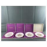 4 Royal Doulton Valentines Plates