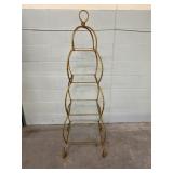 Metal Rope & Tassel Display Shelf